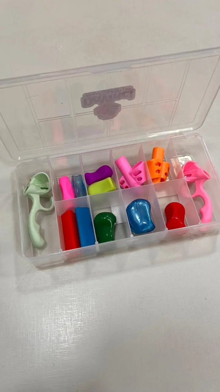 Kit 13 Stetros adaptadores cores sortida 1 Caixa Plástica Da Vinci School Supplies