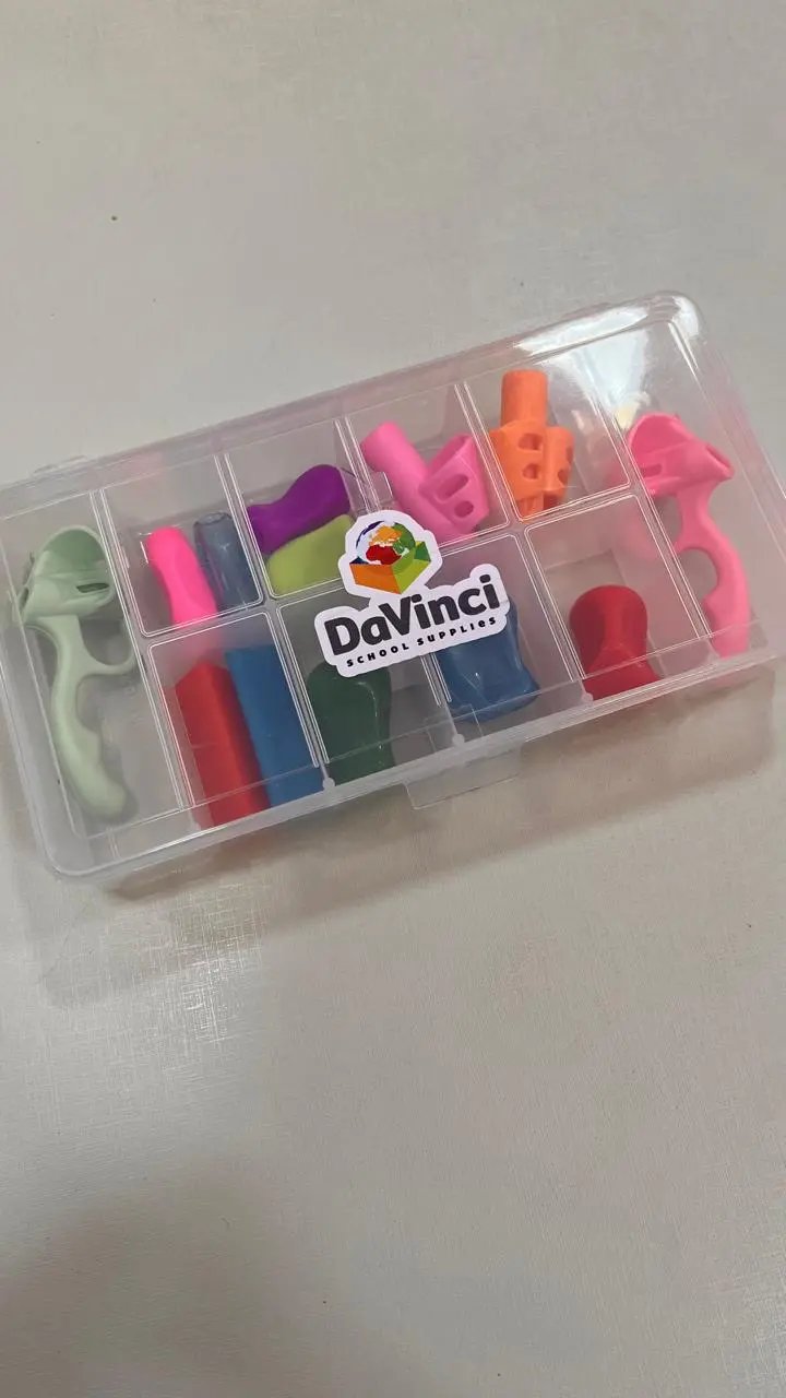 Kit 13 Stetros adaptadores cores sortida 1 Caixa Plástica Da Vinci School Supplies