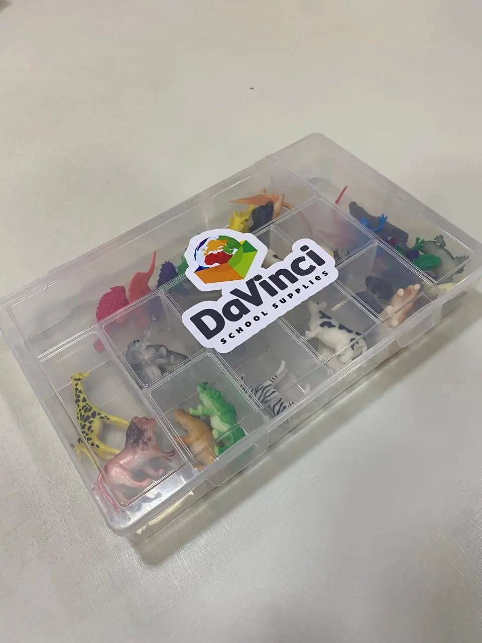 Caixa Organizadora Fazendinha Grande Da Vinci School Supplies