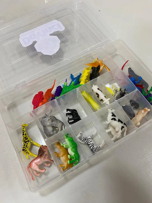 Caixa Organizadora Fazendinha Grande Da Vinci School Supplies