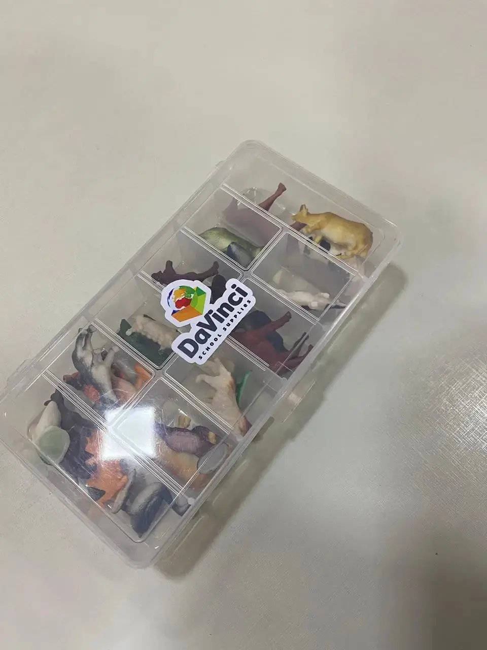 Caixa Organizadora Fazendinha Grande Da Vinci School Supplies