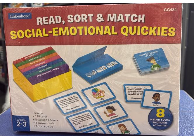 Read, Sort & Match Social-Emotional Quickies