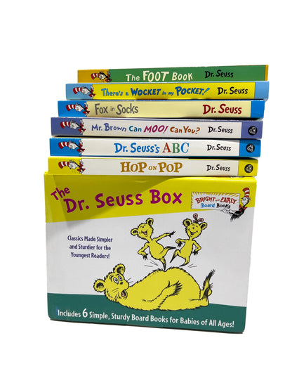 The Dr. Seuss Box | 6 Board Books Da Vinci School Supplies