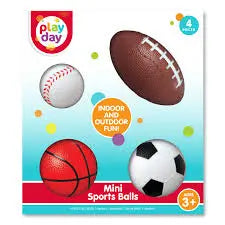 Mini Sports Balls - Play day Play Doh