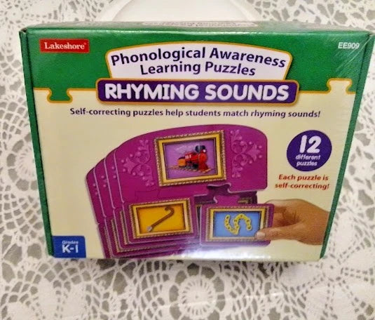 Rhyming Sounds Learning Puzzles