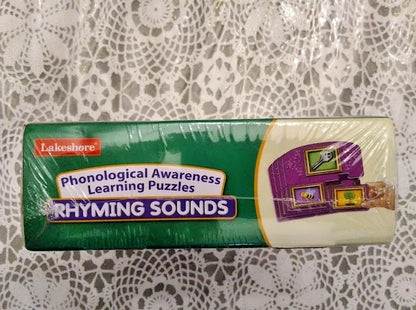 Rhyming Sounds Learning Puzzles