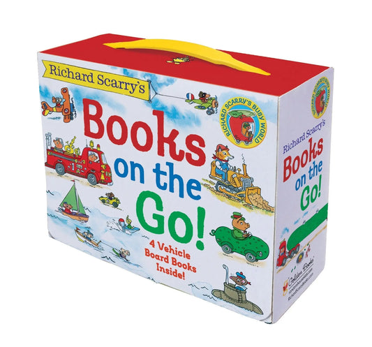 Richard Scarry's Books on the Go Golden Books