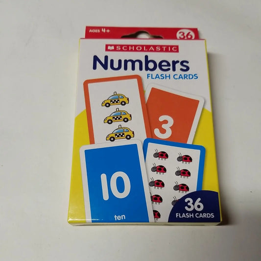Numbers Flash Cards Scholastic